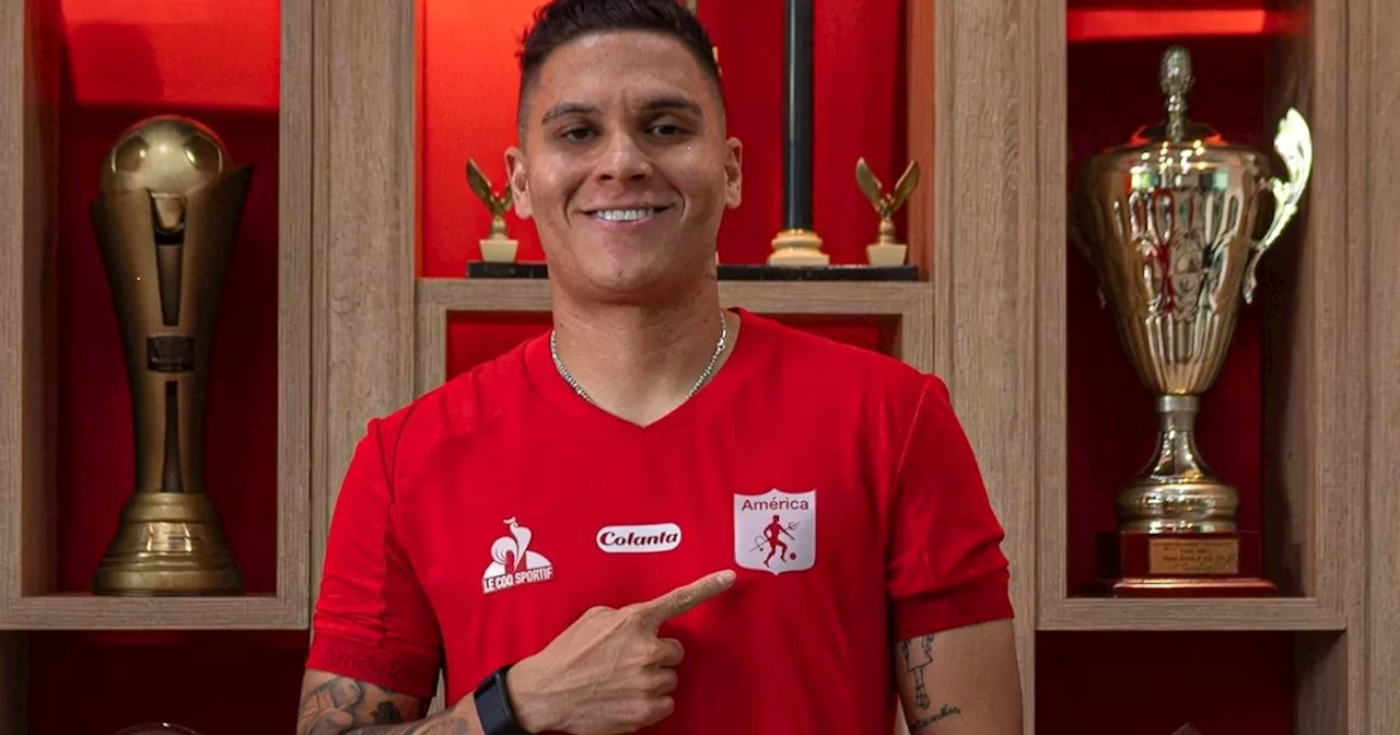 Juanfer Quintero se presenta en América de Cali con ilusión de títulos