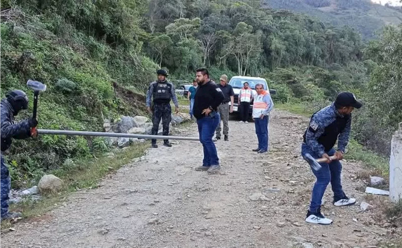 Desmantelan retenes del crimen organizado en sierra de Chiapas; realizan operativo de seguridad en 3 municipios