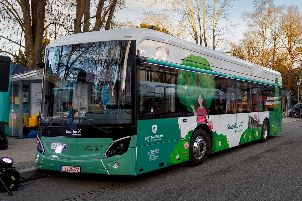 Bad Nauheim tauscht Dieselbusse vollständig gegen Elektrobusse aus