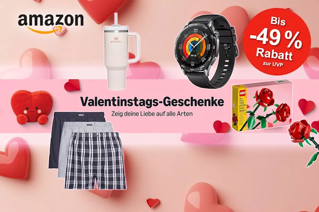 Valentinstags-Geschenke auf Amazon: Bis zu 49% Rabatt - Die besten Geschenke für 2025