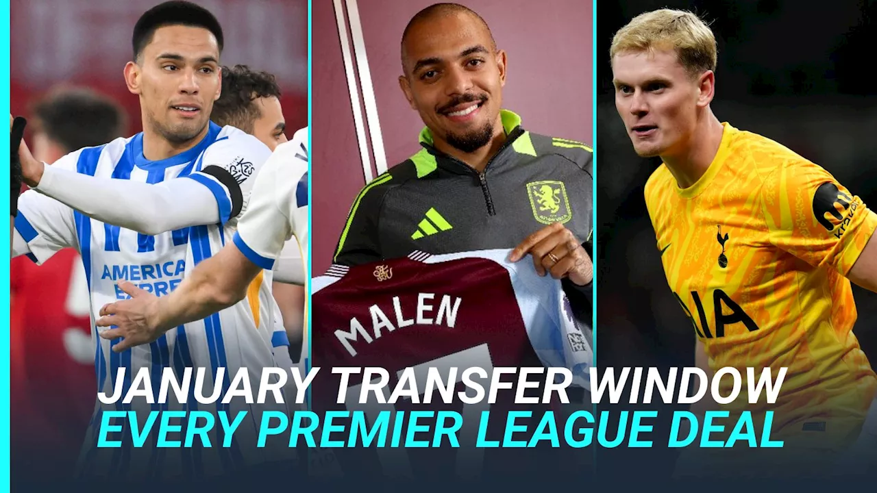 Every Premier League transfer completed in the 2025 January window