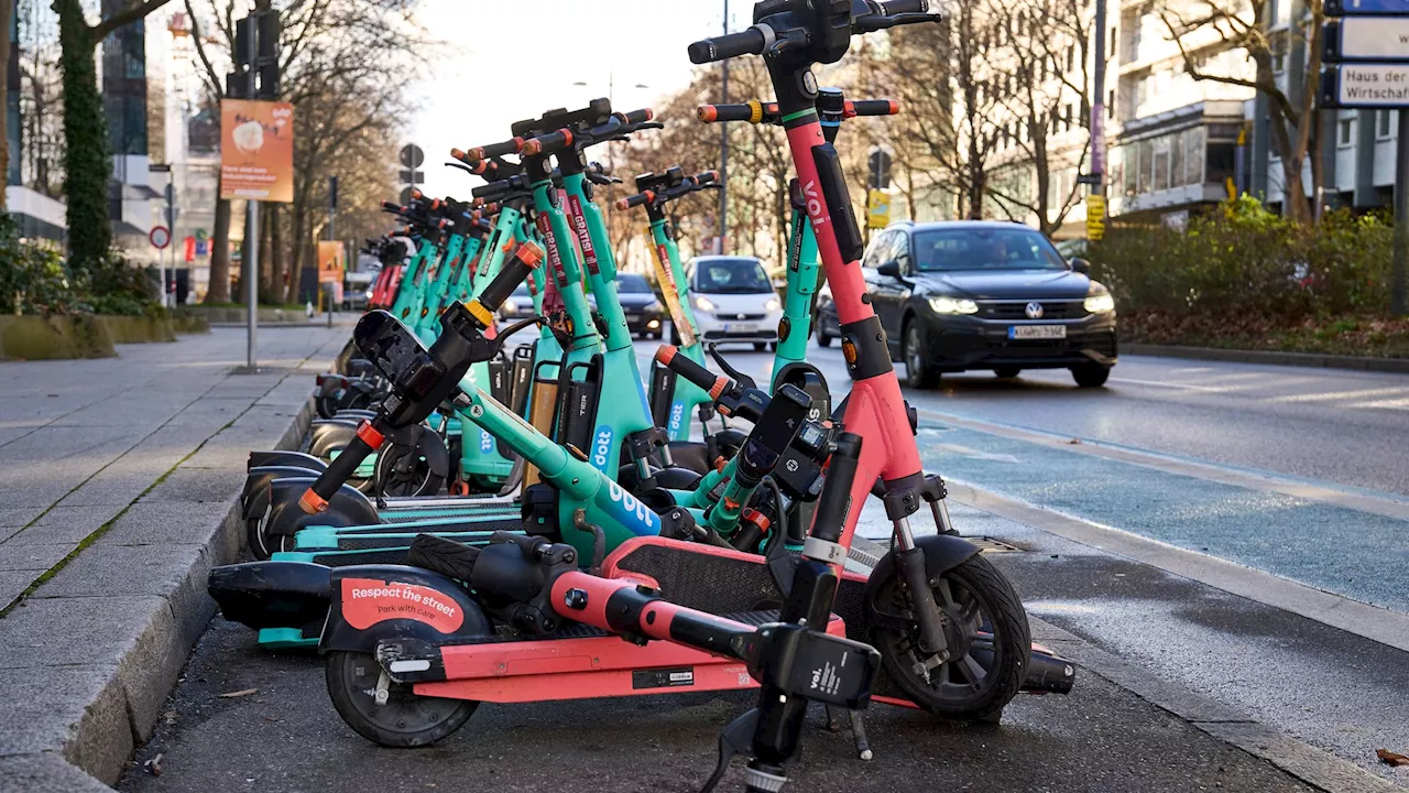 E-Scooter-Zahl geht durch die Decke