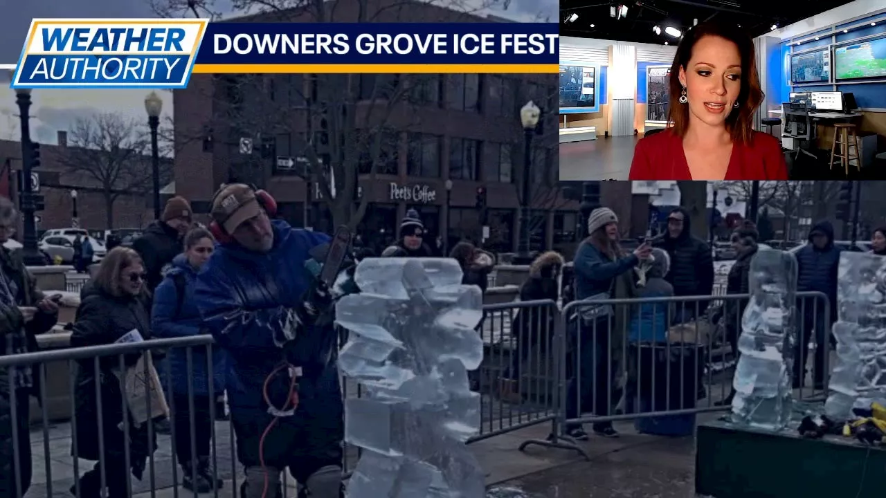 Downers Grove ice festival kicks off Friday with cold temps, but a warmup is coming