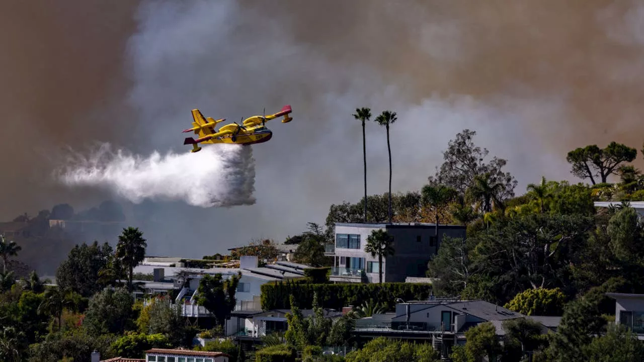 Palisades Fire: Man charged with crashing drone into Super Scooper