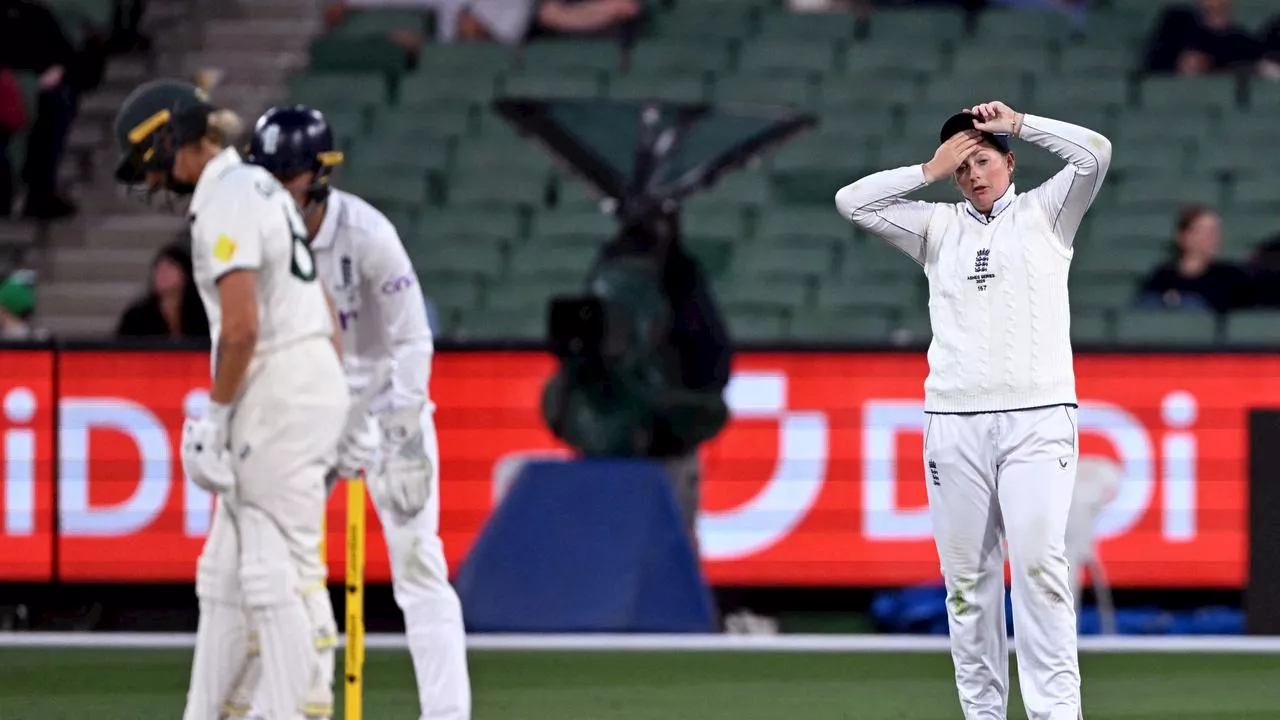 ‘They can’t get any worse’; Ashes farce as England’s slippery fingers dash hopes of avoiding whitewash