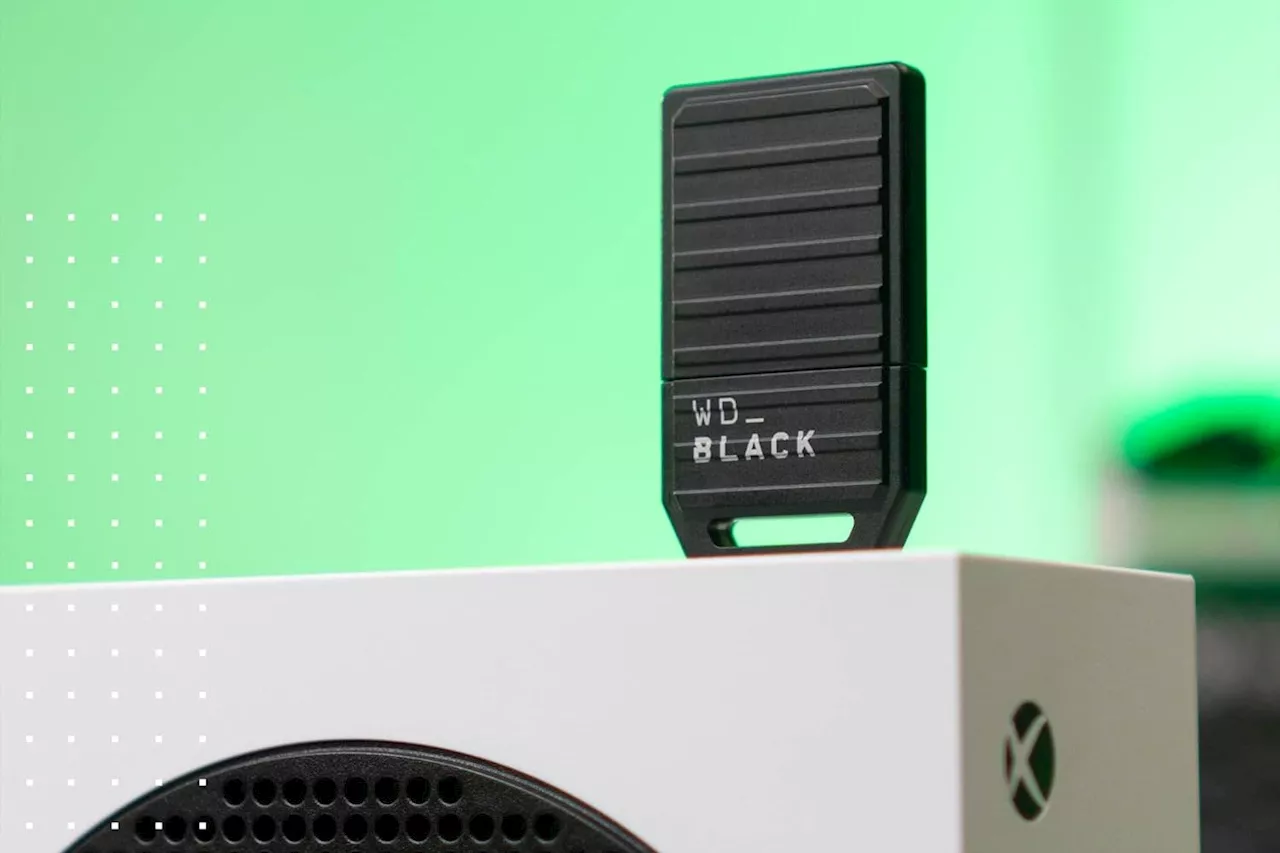 WD_Black Storage Expansion Card Expands Xbox Series X/S Storage