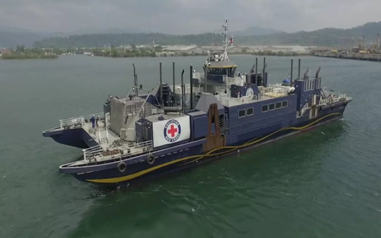 PCG receives 55-meter vessel from Philippine Red Cross