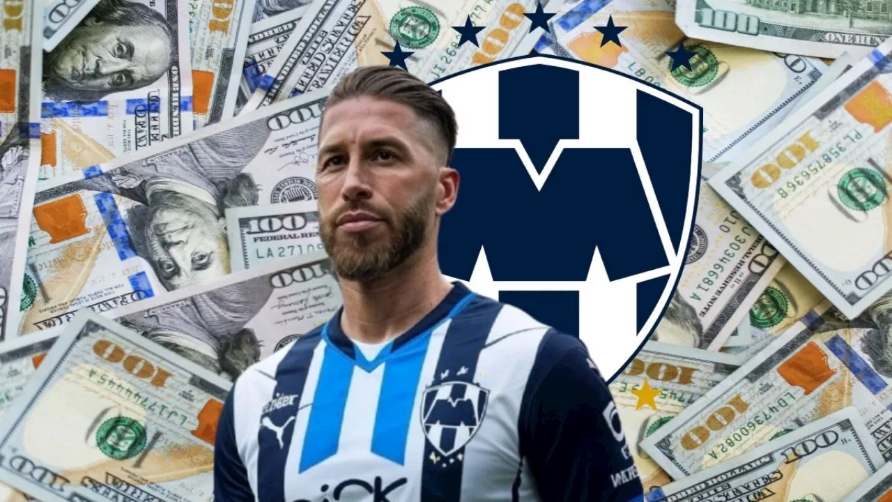 Revelan el millonario sueldo que ganaría Sergio Ramos en los Rayados de Monterrey