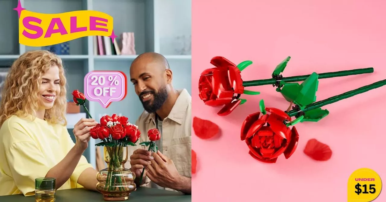 LEGO Rose Bouquets: A Unique and Lasting Valentine's Day Gift