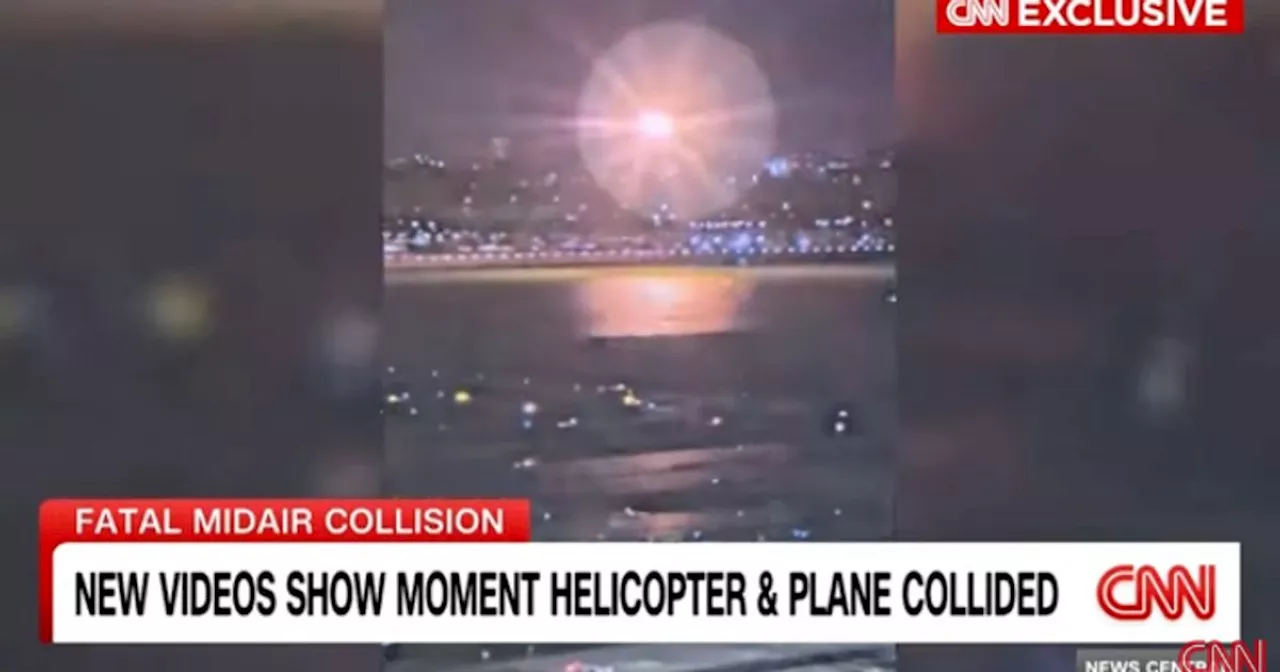 New Videos More Clearly Show Helicopter Colliding With Passenger Plane