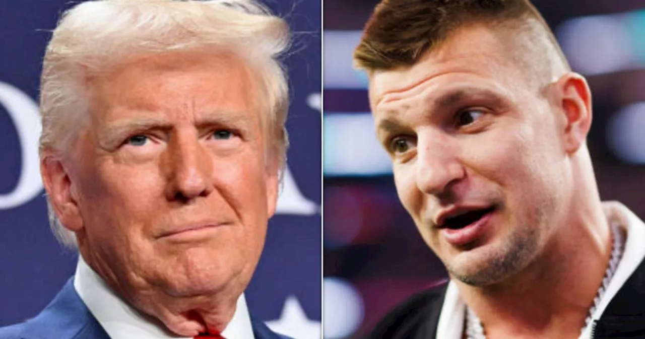 Rob Gronkowski Says Trump Did the White House Visit 'Better' Than Obama