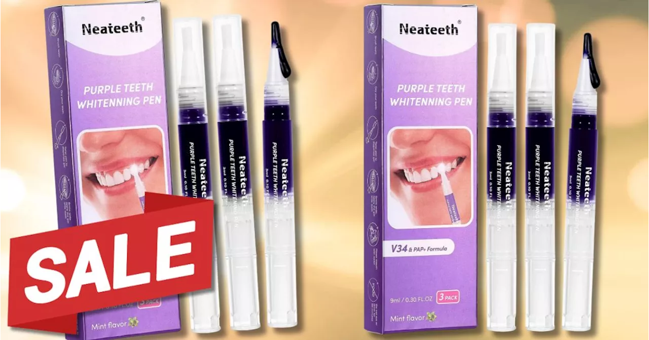 The Teeth Whitening Pens With A Near-Perfect 5-Star Rating Are On Sale For Only $10