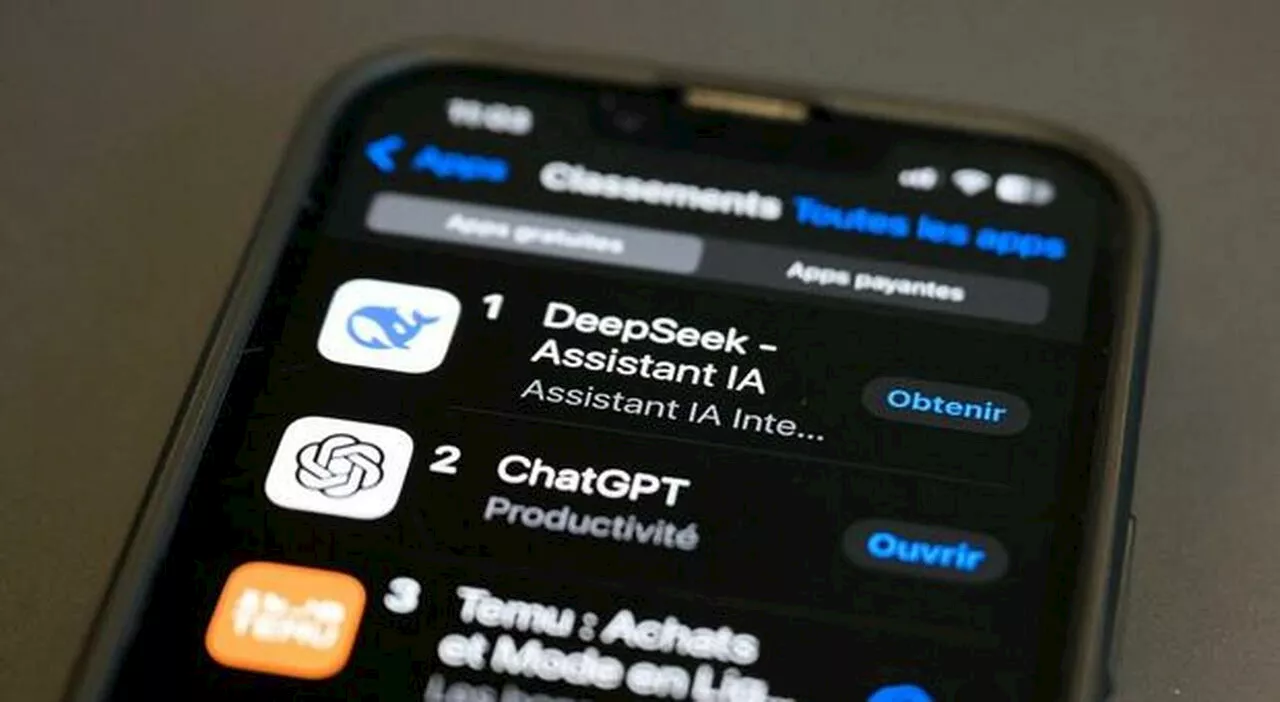 DeepSeek, contropiede Usa: «Rubati i dati di ChatGpt». E l'app scompare in Italia