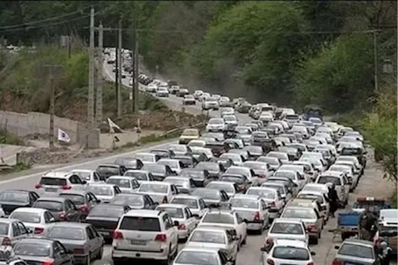 جاده چالوس از ساعت ۱۵ امروز یک‌طرفه می‌شود 