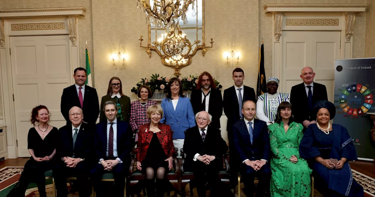 Ten Honored with Presidential Distinguished Service Award for the Irish Abroad