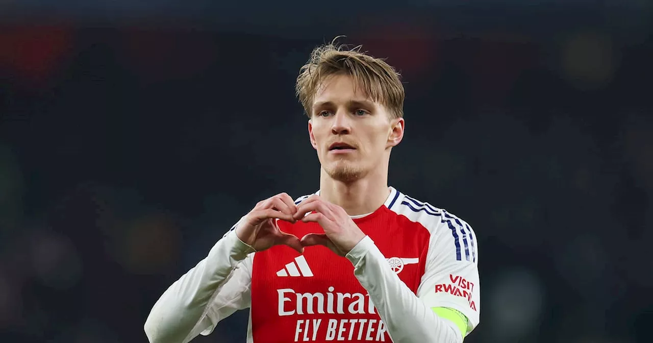 Ødegaard on Arsenal's Rivalry with City and Haaland's Outburst