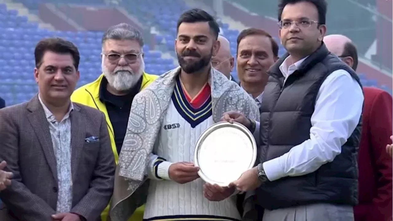 DDCA ने दिया Virat Kohli को खास सम्‍मान, 13 साल बाद रणजी ट्रॉफी खेल रहे हैं किंग