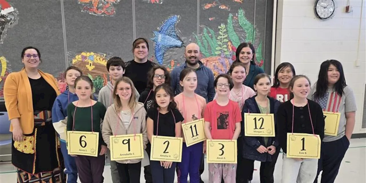 Twin siblings spell their way to victory at Rabbit Creek Elementary spelling bee