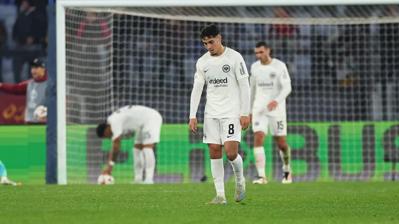 Eintracht Frankfurt kassiert deutlichen 0:2-Niederlage bei AS Rom