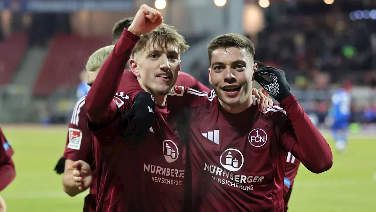 Nürnberg besiegt Darmstadt in einem knappen Spiel