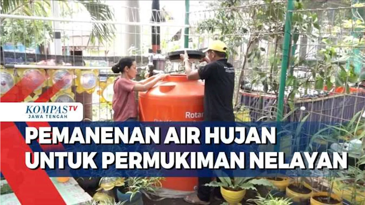 Pemanenan Air Hujan untuk Permukiman Nelayan