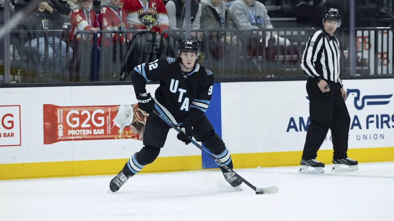 Utah Hockey Club Forward Logan Cooley Out Indefinitely with Lower-Body Injury