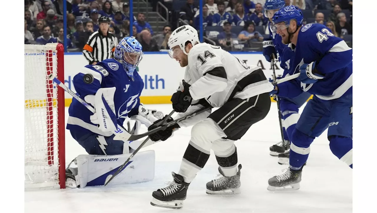 Lightning Shut Out Kings for Second Straight Game