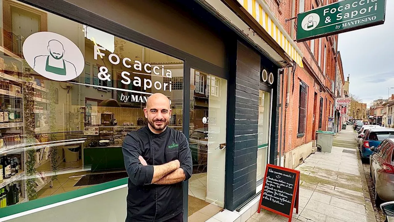 Francesco Formica, ex-ingénieur, se lance dans la focaccia à Toulouse