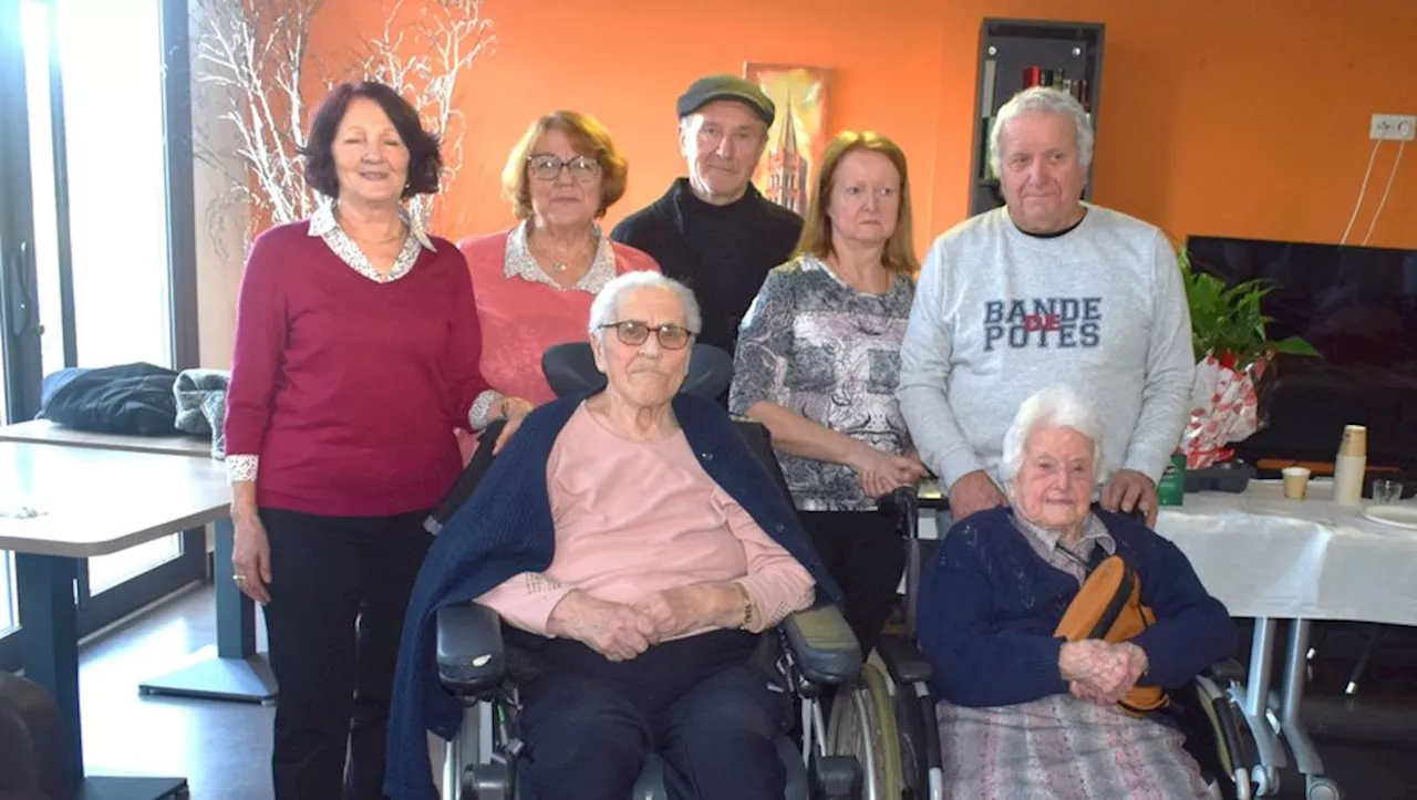 Nées le même jour, Georgette et Adeline ont fêté ensemble leurs cent ans