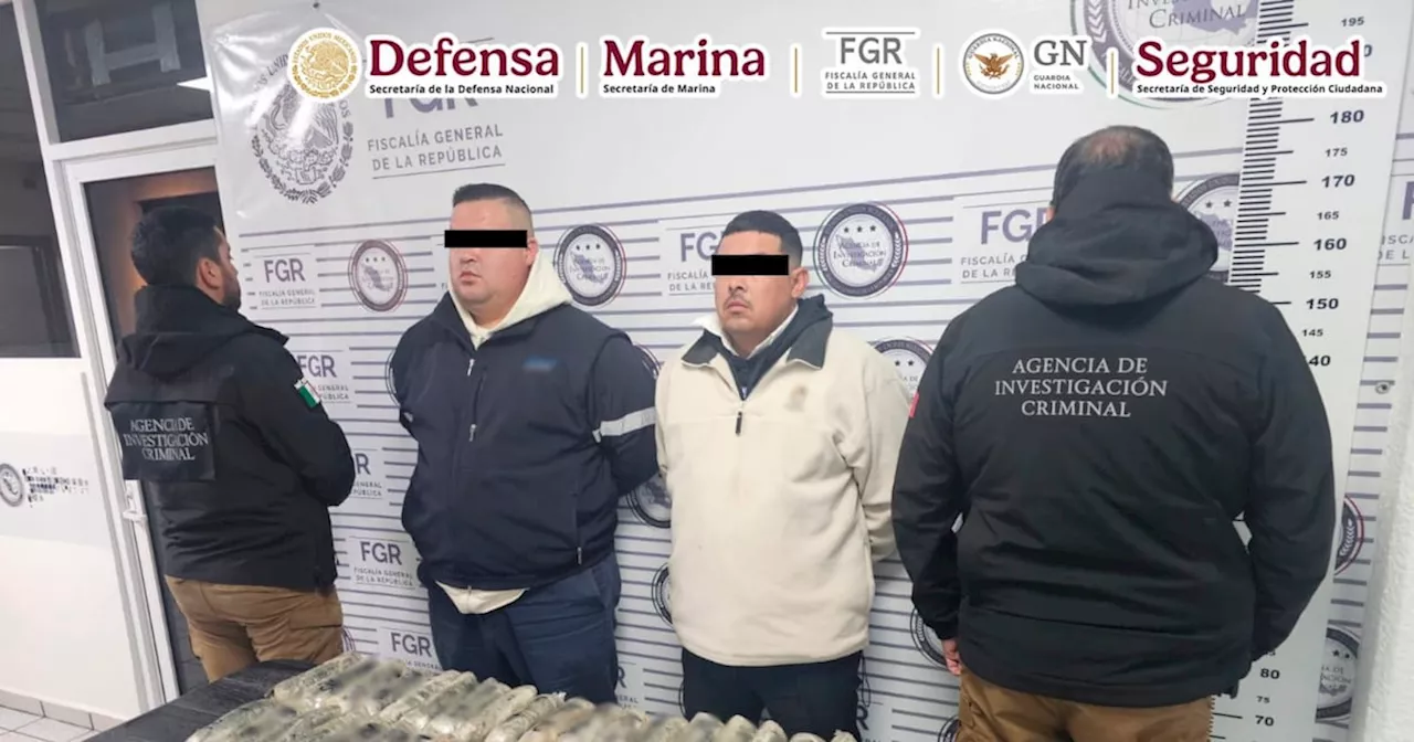 Detecta la policía 20 kilogramos de heroína y fentanilo en Sonora