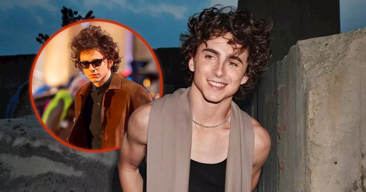 El cambio físico de Timotheé Chalamet para interpretar a Bob Dylan en ‘Un Completo Desconocido’