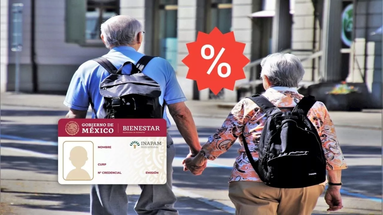 Tarjeta INAPAM: Así quedaron los descuentos para adultos mayores en 2025 ¿aumentaron o bajaron?