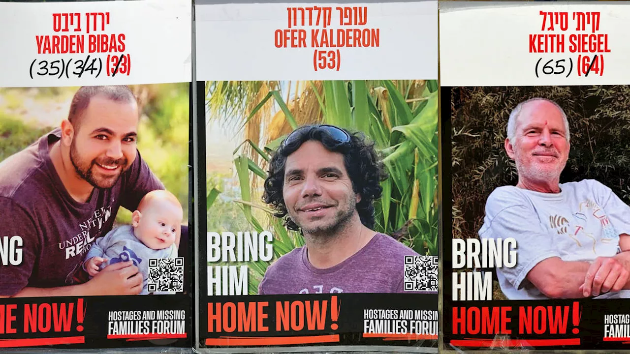 Hamas releases names of three more Israeli hostages set to be freed over weekend