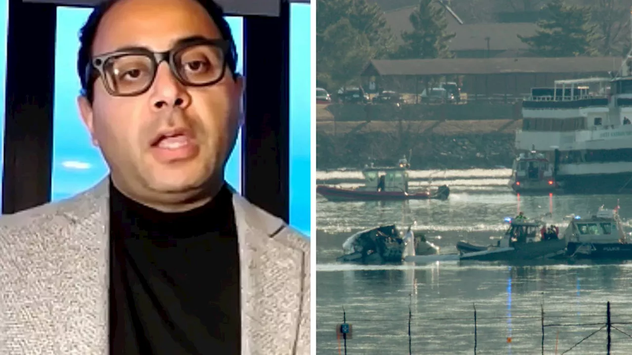 Witness Describes 'War Zone' Scene After Fatal Plane Crash in Washington DC