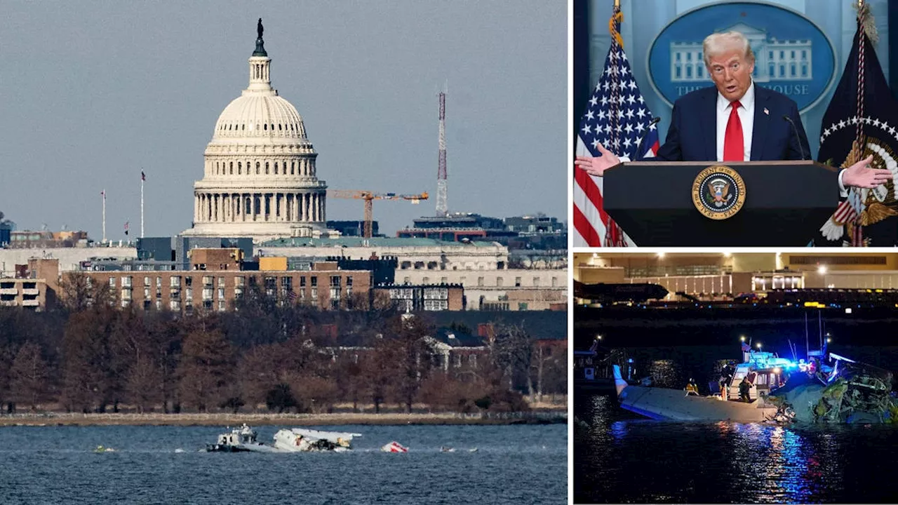 Black Boxes Recovered From Washington DC Plane and Helicopter Crash