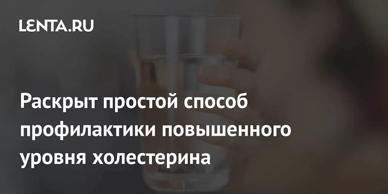 Только 20% холестерина поступает с пищей: доктор рассказала о профилактике