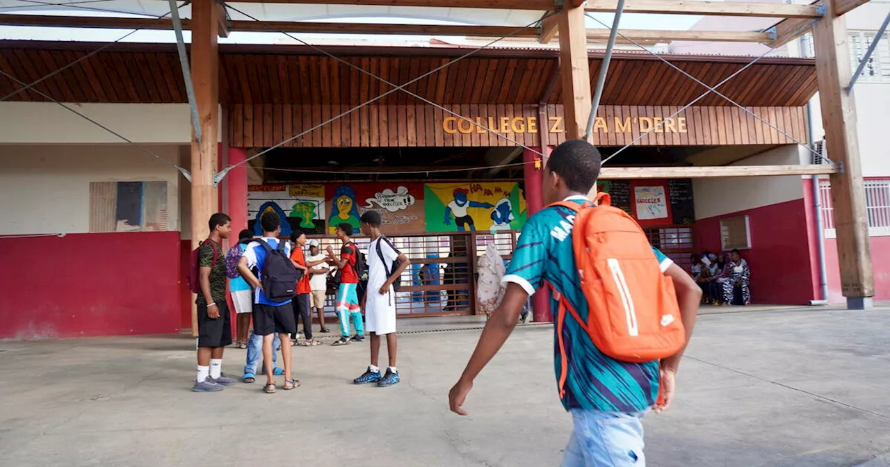 Une élève m’a parlé d’idées noires» : à Mayotte, la difficile rentrée scolaire après le traumatisme du cyclone Chido