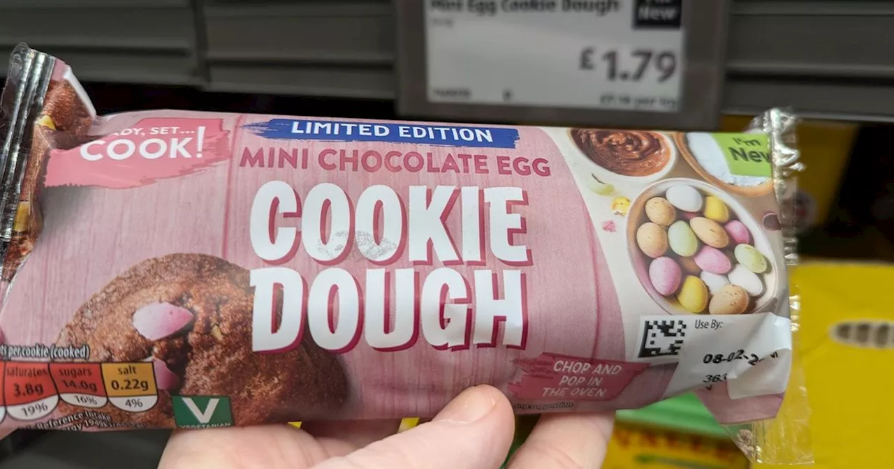 Aldi's Mini Egg Cookie Dough Is a Viral Hit