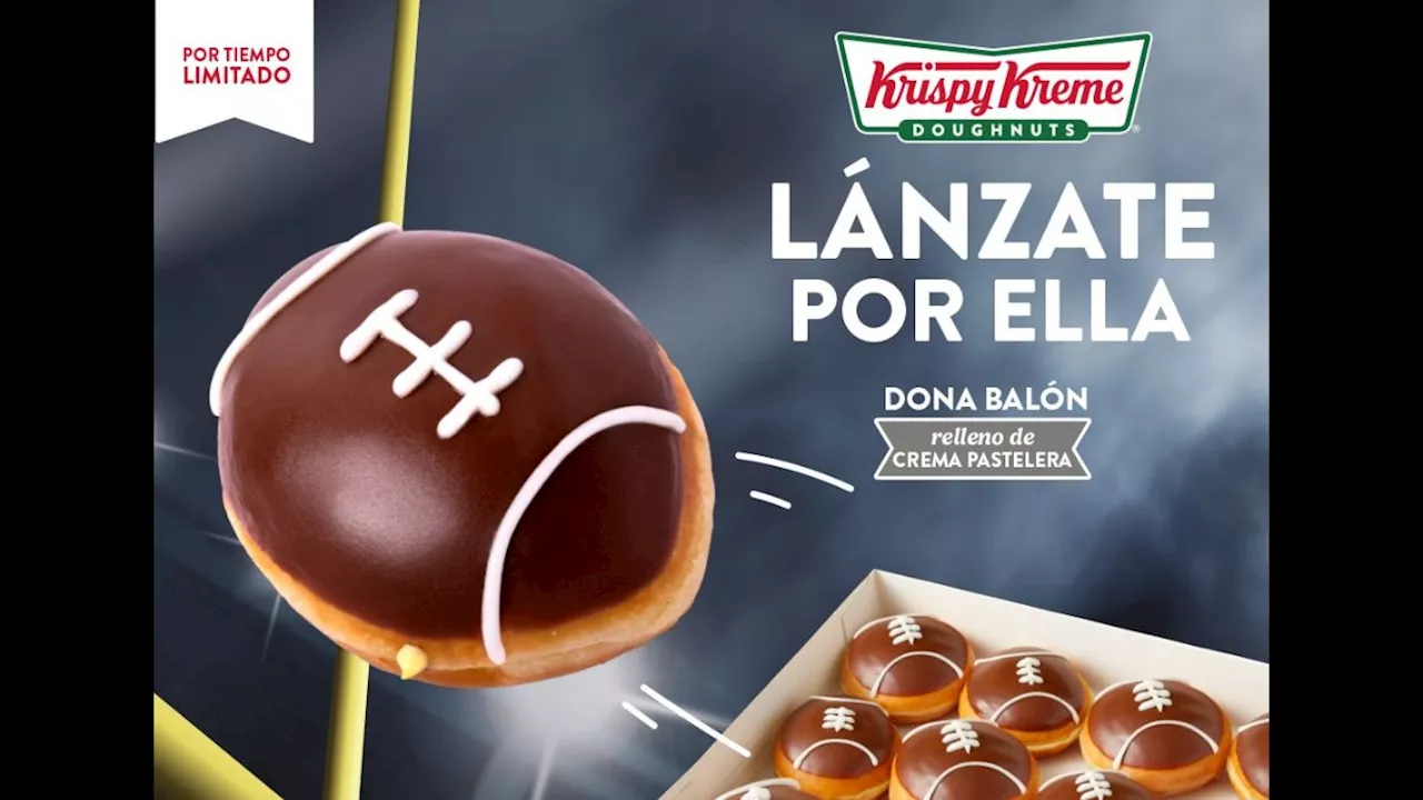 Krispy Kreme Lanza Nuevas Donas Temáticas para el Super Bowl 2025