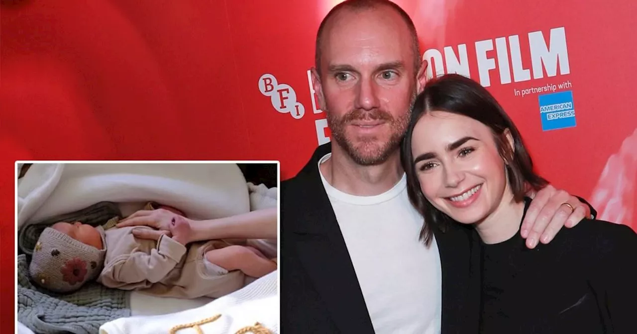 Lily Collins announces surprise birth of first baby born via surrogate