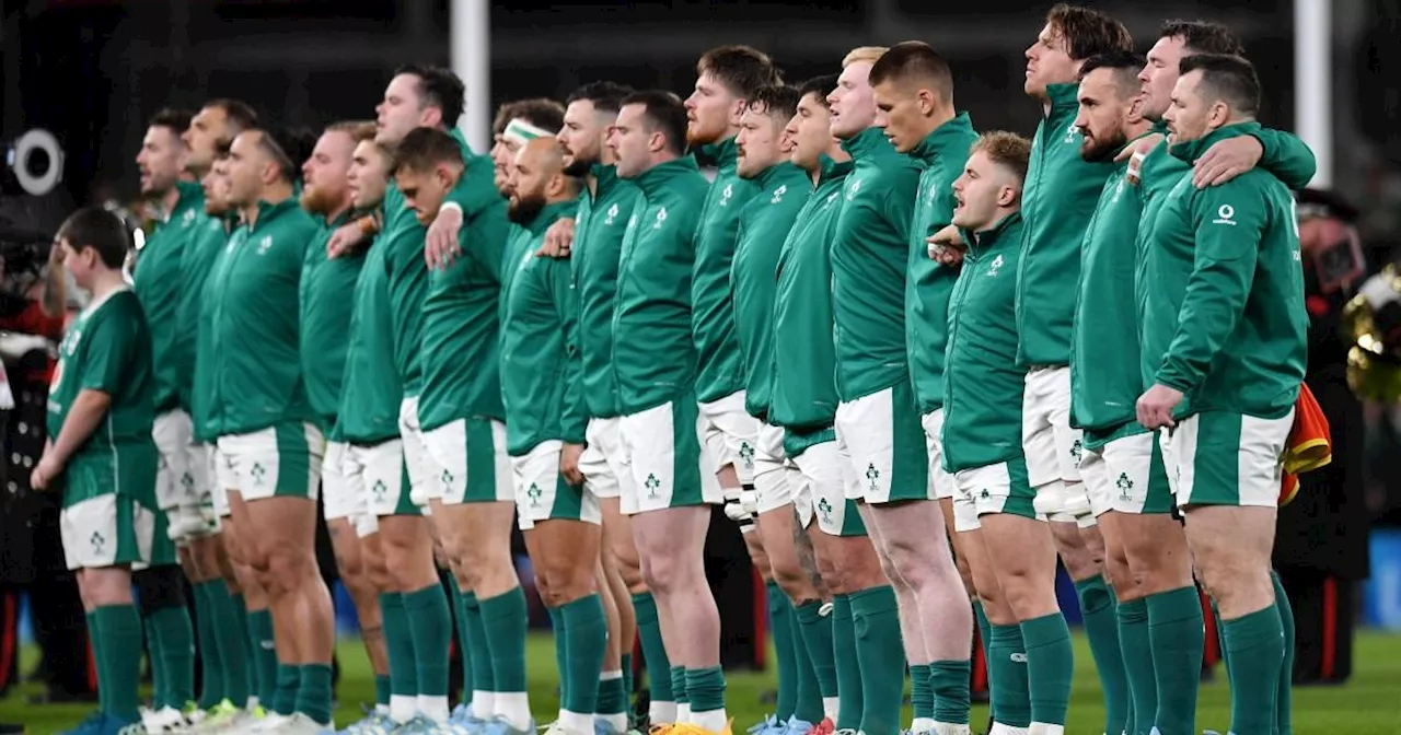 Why do Ireland have two national anthems in rugby?