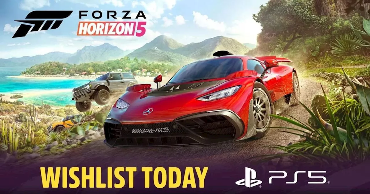 Forza Horizon 5 Races to PlayStation 5 This Spring