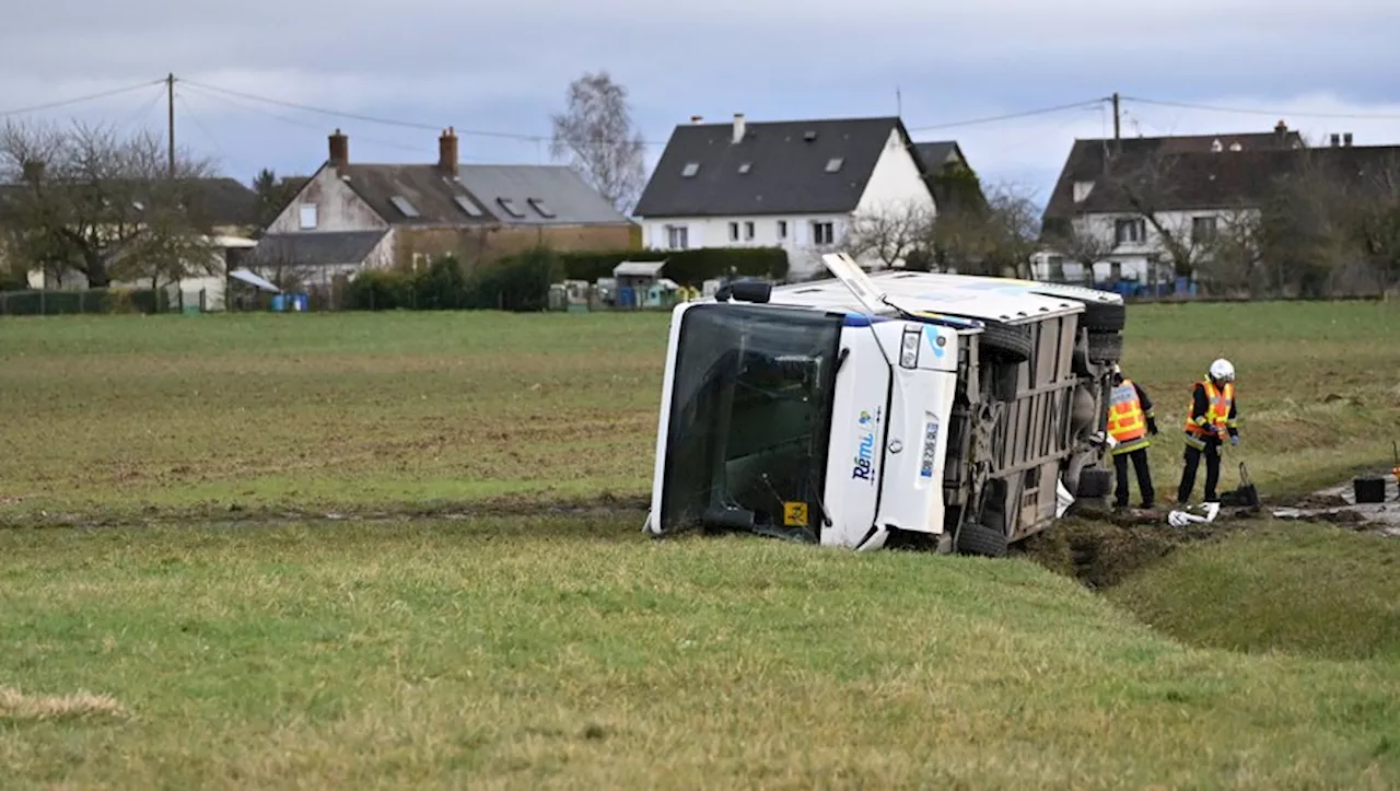 Accident de bus scolaire mortel dans l'Eure-et-Loir