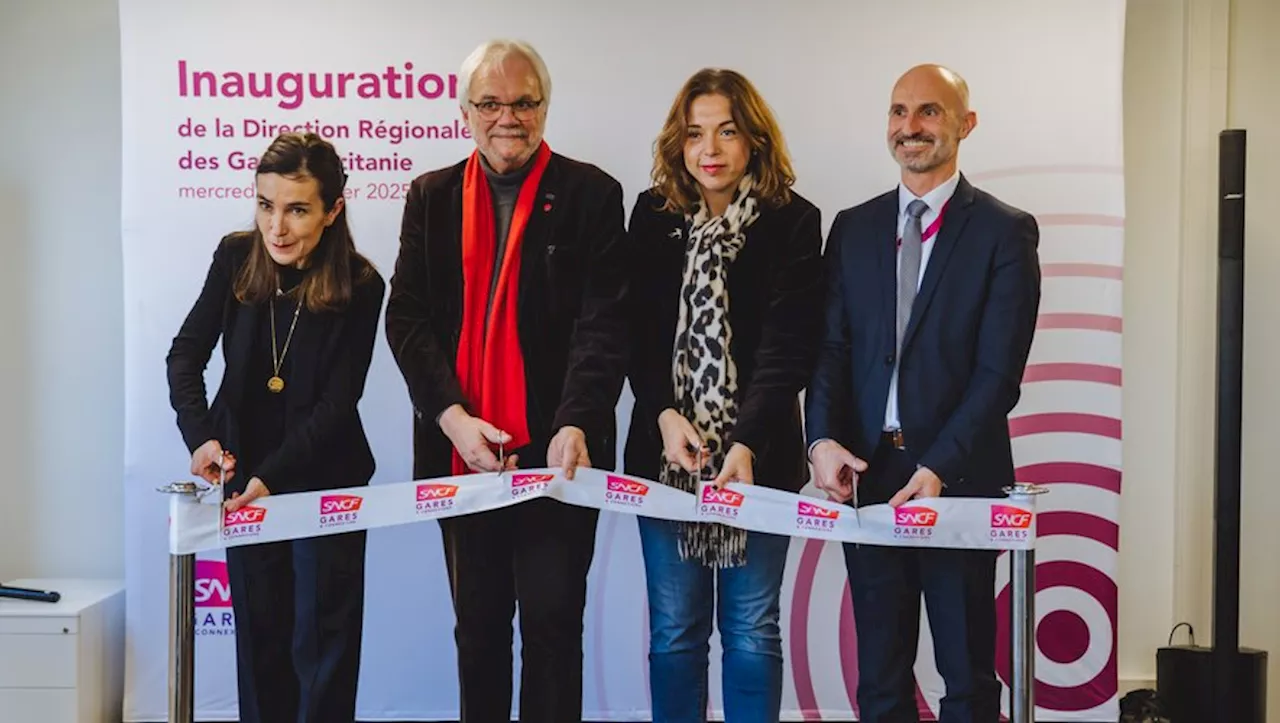 Inauguration de la Direction régionale des gares Occitanie de SNCF