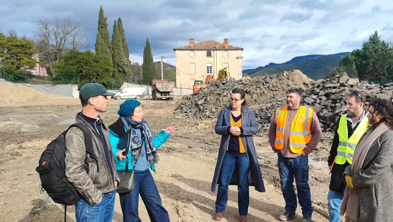 Le gros chantier de requalification de l’aire du Grézac mené par la Ville est bien lancé