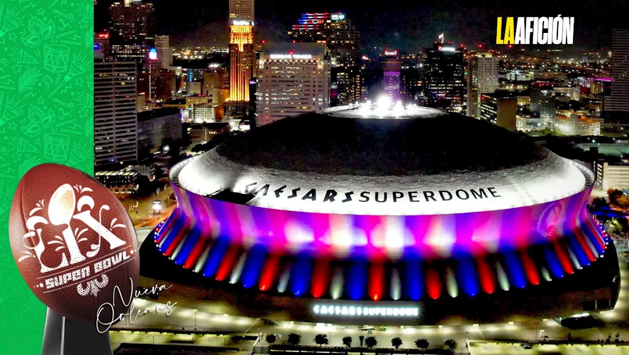 ¿Es muy caro? Esto costaría comprar un palco para el Super Bowl 2025 en el Caesars Superdome