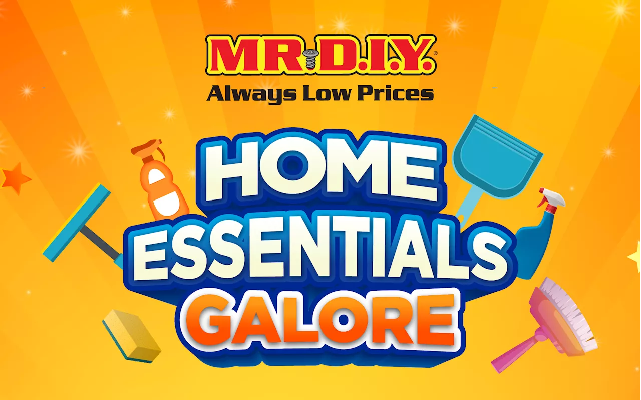 MR.DIY's Curated Collection of Home Essentials at Unbeatable Prices