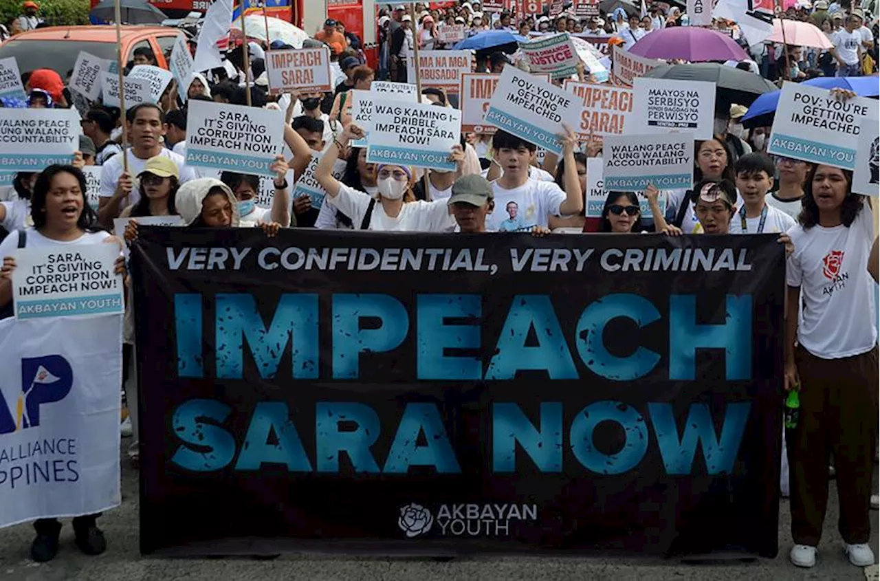 Thousands gather at historic EDSA to oust VP Sara