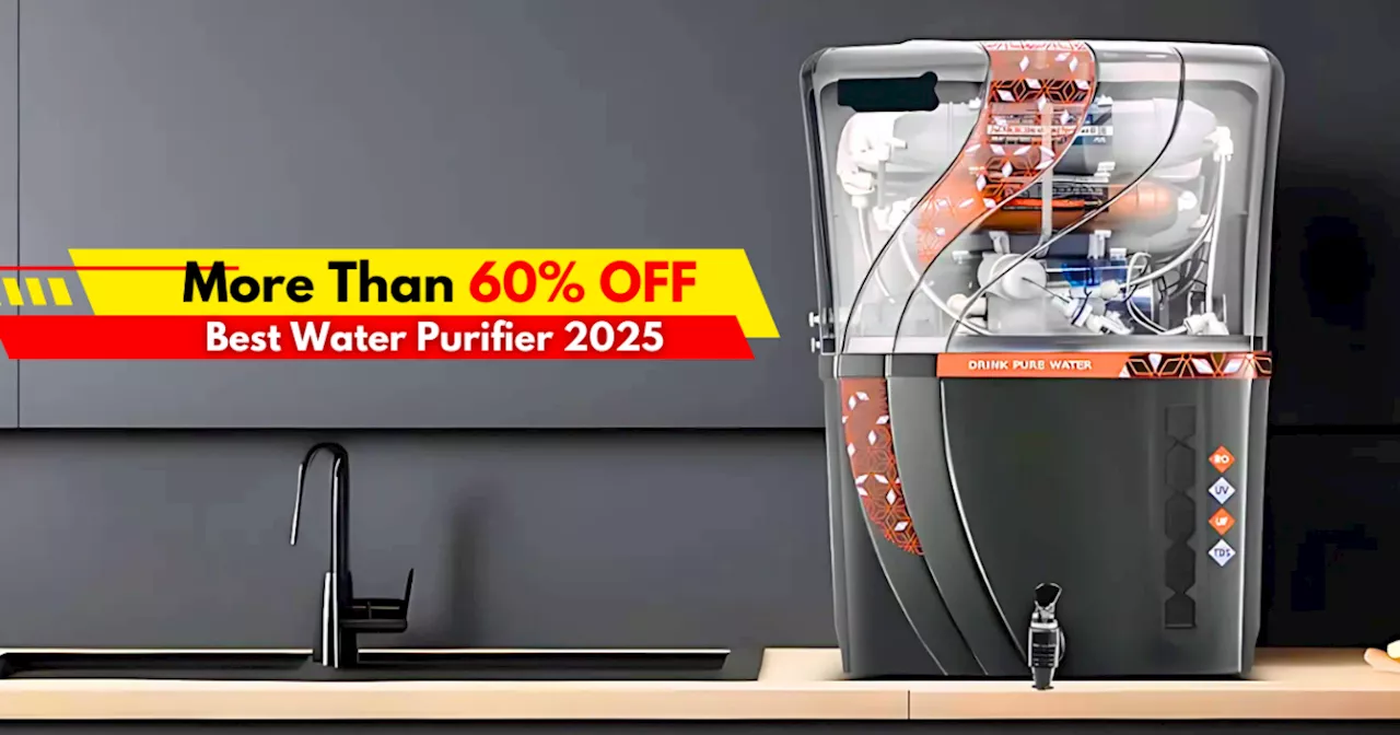 Amazon Deals: Best Water Purifiers in 2025 with 60% Discount