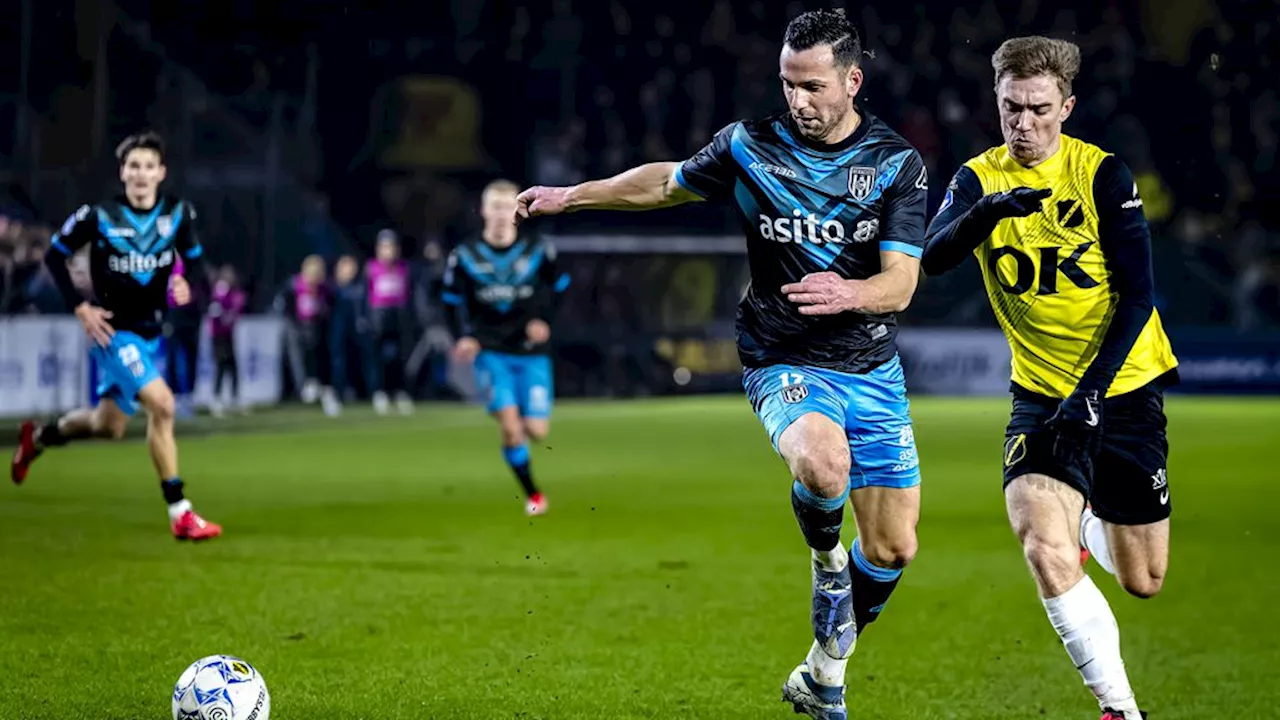 NAC en Heracles Almelo delen de punten in spannende wedstrijd